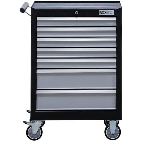 Carrello Da Officina A 7 Cassetti Bgs Technic - 246 Utensili - 6060 - Foto 2
