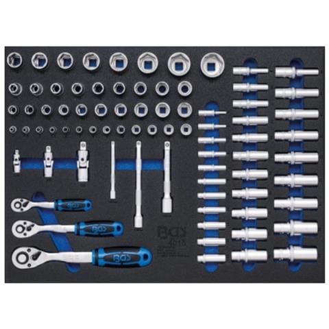 Carrello Da Officina A 7 Cassetti Bgs Technic - 246 Utensili - 6060 - Foto 5