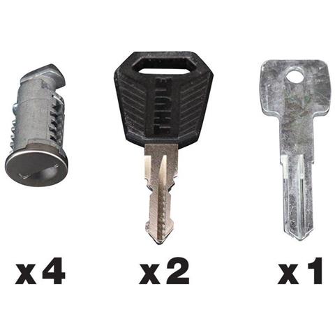 Set 4 Serrature One Key System - Foto 1