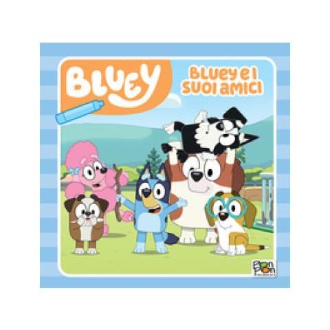 Cristina Panzeri - Bluey E I Suoi Amici. Albo Magico. Bluey. Ediz. A Colori. Con Carte Memory. Con Pennarello Svelacolori - Foto 1