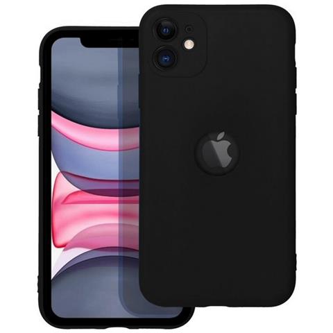 Custodia Tpu Silicone Cover Soft-case Per Apple Iphone 11 Black - Foto 1