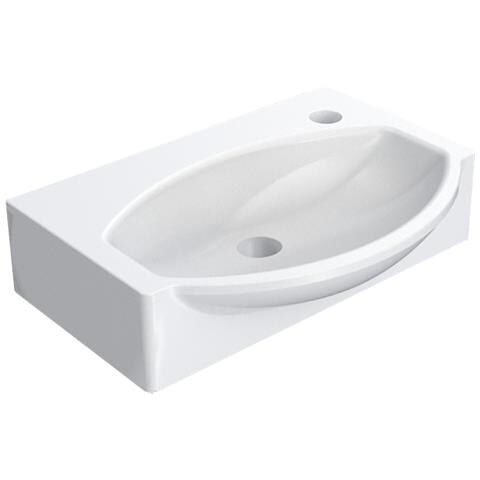 Lavabo A Parete 41x30 Cm Mod Lp96 Bianco - Foto 4