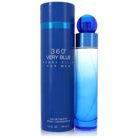 360 Very Blue By Eau De Toilette Spray 3.4 Oz (men) - Foto 1