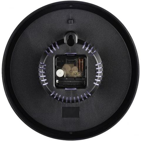 Orologio Da Muro Pure, 25 Cm, Movimento Silenzioso, Nero - Foto 2