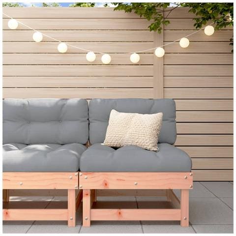 Divano Centrale Da Giardino In Legno Massello Di Douglas - Foto 1