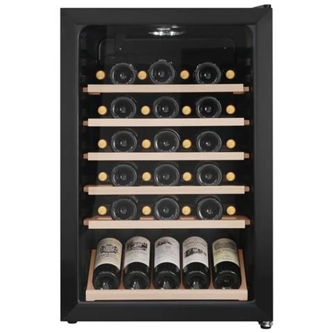 Cantinetta Vino Polar Collection 49 a Libera Installazione con Capacità 45 Bottiglie Classe F Colore Nero - Foto 1