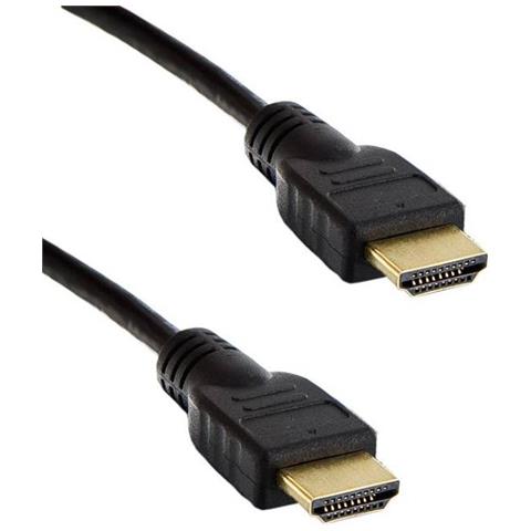 Cavo Hdmi V1.4 Ethernet Tipo A Con Filtro - 19/19 Maschio /maschio Placcato Oro 3m Nero - Foto 1