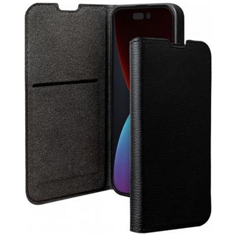 Custodia Per Iphone 14 Pro Max Folio Wallet Portacarte Supporto Video, Nero - Foto 1
