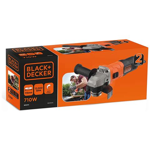 Smerigliatrice Angolare 710w Black+decker Beg010 - Foto 7