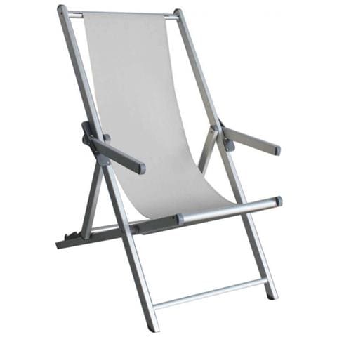 Sedia Sdraio Da Spiaggia Lido In Alluminio E