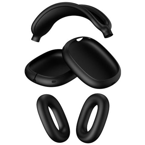 Cover Per Cuffie Per Cuffie Airpods Max 3 Pezzi Black - Foto 2