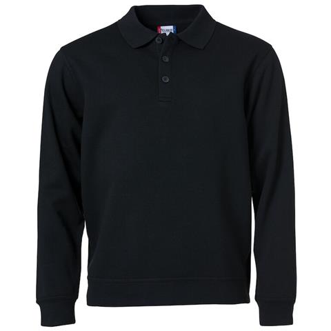 Basic Polo Sweater Nero Xl - Foto 1
