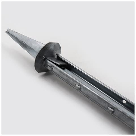 8 Set Di Montanti Angolari Per Pali Con Profilo A Z, Rete Di Protezione Da Animali Selvatici, Rete Per Zona Boschiva - Foto 2