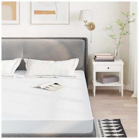 Coprimaterasso Bianco 90x200 Cm Impermeabile - Foto 1