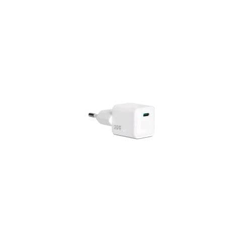 Caricatore Adattatore Universale 1 Porta Type-c Pd20 Qc 3.0 20w Bianco - Foto 1