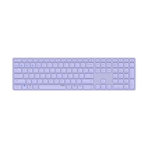 E9800M tastiera Ufficio Bluetooth QWERTZ Tedesco Lillà - Foto 1