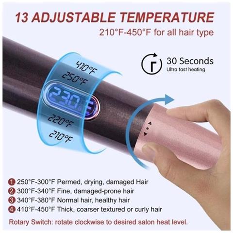 Piastra Per Capelli 2 In 1 A Ferro Ritorto - Foto 2