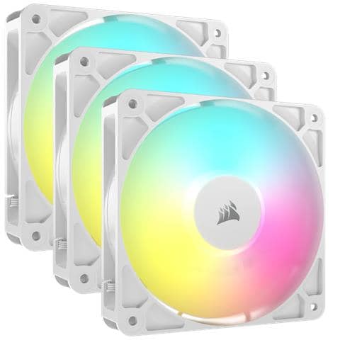 RS120 ARGB Case per computer Ventilatore 12 cm Bianco 3 pz - Foto 1