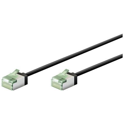 74353 cavo di rete Nero 1 m Cat8.1 U /FTP (STP) - Foto 5