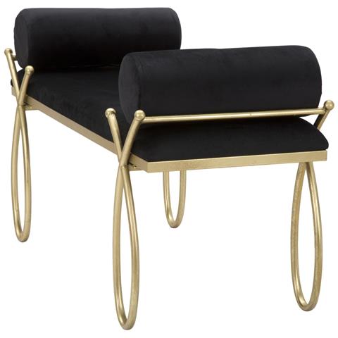 Panca Mf300 - Nero - Metallo - 112,5x49x53 Cm - Foto 2