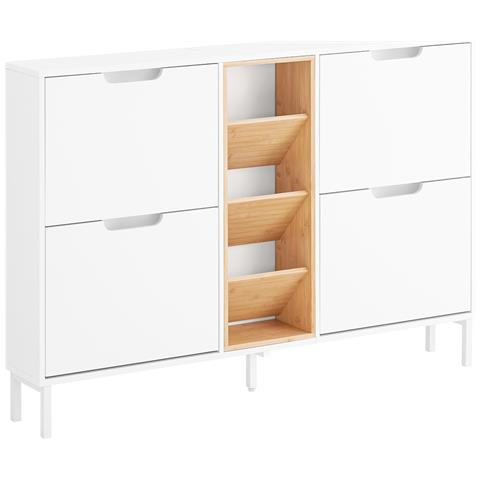 Sobuy Scarpiera 126x19x85cm Fsr183-wn - Foto 1