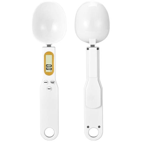 Bilancia Cucina Digitale A Cucchiaio 500g/0.1g Ricaricabile Per Alimenti White - Foto 1