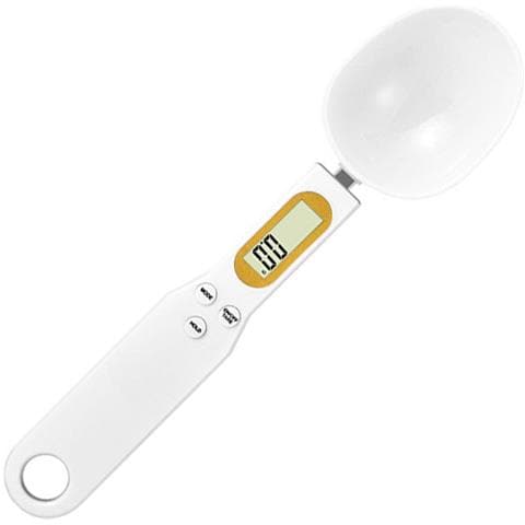 Bilancia Cucina Digitale A Cucchiaio 500g/0.1g Ricaricabile Per Alimenti White - Foto 4