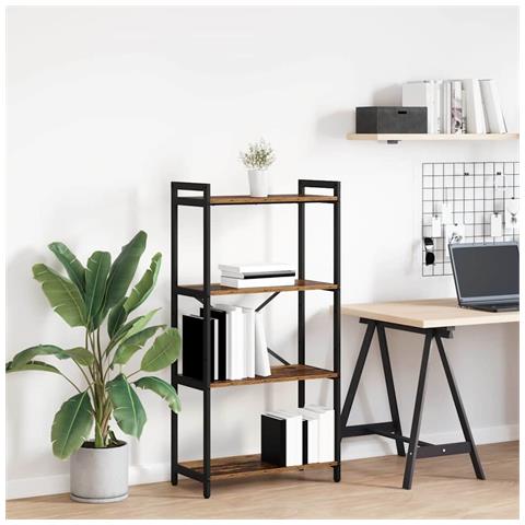 Libreria Legno vecchio 60 x 30 x 118 cm Legno multistrato - Foto 2