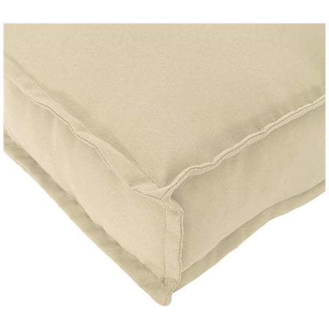 Cuscino per seduta pallet 2 pcs Beige 40 x 40 x 8 cm - Foto 9