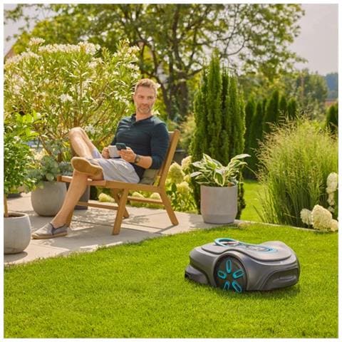 smart SILENO max Tagliaerba robotizzato Batteria Grigio - Foto 2