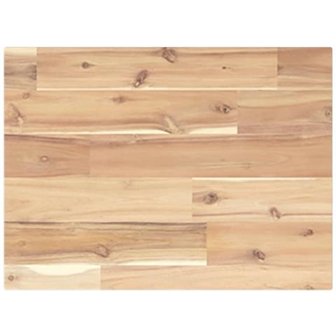 Piano per Tavolo 40x30x2 cm Rettangolare Legno Massello Acacia - Foto 1