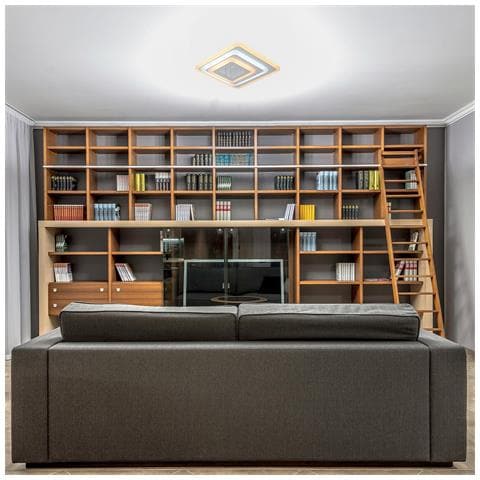 Lampadario Led 81w, Telecomando 2.4g, Luce Regolabile 6700lm Bbled024 - Foto 2