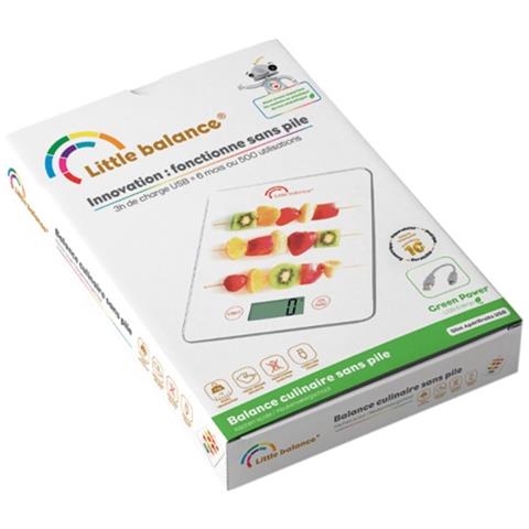 Bilancia Da Cucina Elettronica 5kg / 1g Bianca - 8549 - Foto 4
