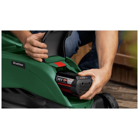 AdvancedRotak Tagliaerba a spinta Batteria Verde - Foto 10