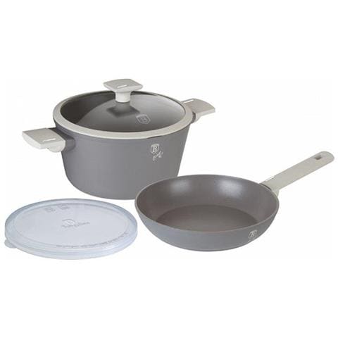 BH-7079 Aspen Titanium Set di pentole antiaderenti - Foto 1