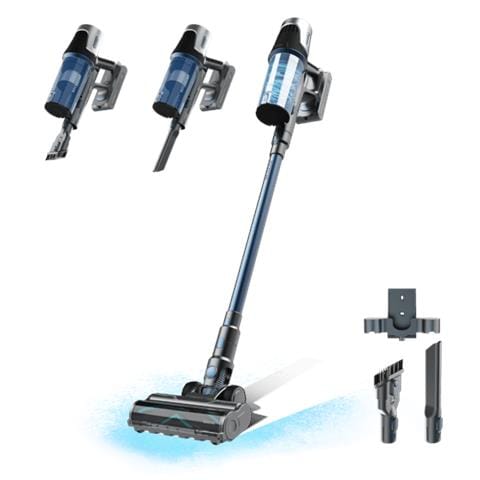 Conga Rockstar RS50 Aspirapolvere elettrica Batteria Secco Sacchetto per la polvere 0,5 L 400 W Nero, Blu 2200 Ah - Foto 2