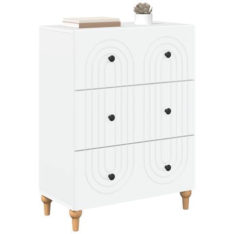 Mobile con Cassetti Bianco 66 x 34,5 x 90 cm - Foto 2