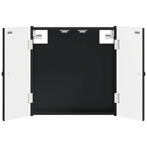 Armadio per Dartboard EDE Nero 52,5 x 10,5 x 53,5 cm - Foto 1
