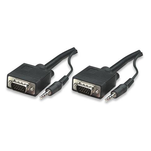 ICOC SVGA-G-045 - Cavo SVGA con Audio 4,5 mt - Foto 1