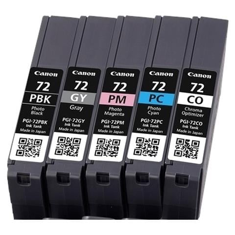 Multipack Originale Pgi 72 Pbk, Gy, Pm, Pc Serbatoio Inchiostro - Foto 4