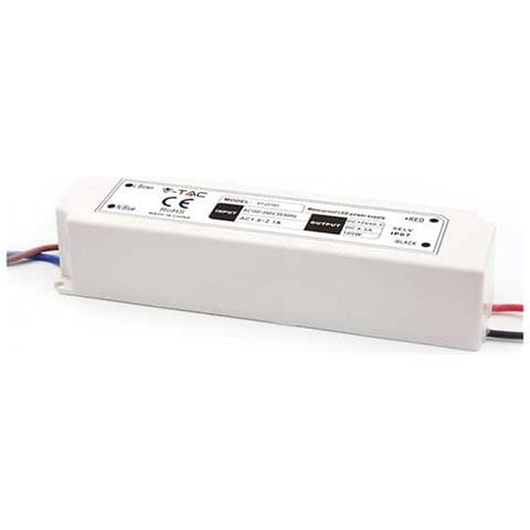 Alimentatore Strisce Led Impermeabile Esterno 12v 100w Ip67 1 Uscita V Tac Vt-22101 3236 - Foto 2