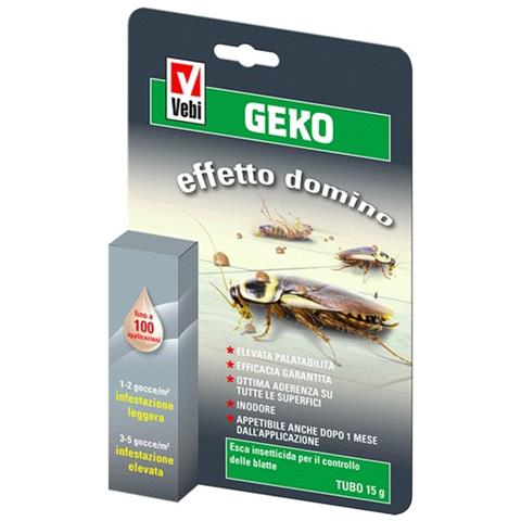 Esca Insetticida Per Scarafaggi - Gr. 15 - 'geko' Tubetto - Foto 2