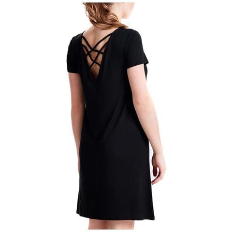 Bera Back Lace Up S / s Dress Vestito Da Donna Taglia M - Foto 2