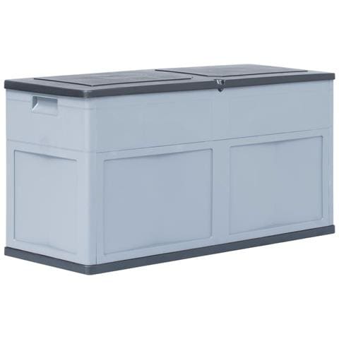 Baule da Giardino 320 L Grigio Nero - Foto 1