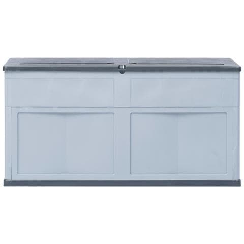 Baule da Giardino 320 L Grigio Nero - Foto 9