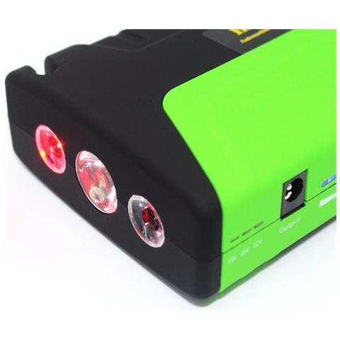 Avviatore Batterie Auto Di Emergenza Jump Starter Cavi Batteria - Foto 6
