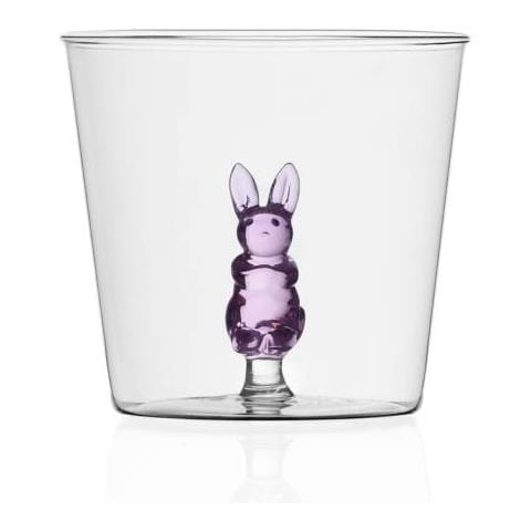 Bicchiere Tumbler Coniglio Dimensioni h8 x Ø 8,5 cm Capacità 35 cl - Animal Farm - Foto 1