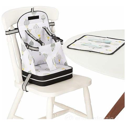 Polare Bambino Gear Booster Sede Portatile - Un Seggiolone Da Portare Ovunque Con Una Tasca Integrata - Per I Pi Piccoli Di Et Compresa Tra 1-3 - Leggero Sicuro E Facile Da Pulire - Include Un Tappetino Libero Luogo - Foto 1