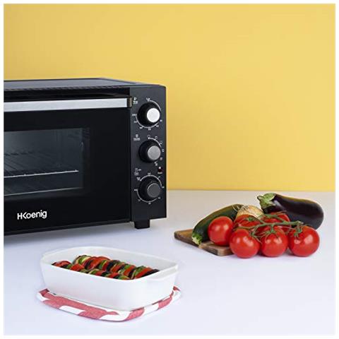 Forno Elettrico da Incasso FO30 Capacità 30 L Statico Potenza 1500 W Colore Nero - Foto 5