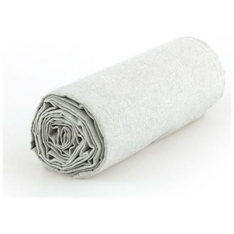 Telo Arredo Granfoulard Copritutto Cotone Made Italy Vari Disegni Arredatutto Copriletto Multiuso 2 Piazze Prezioso Grigio - Foto 11